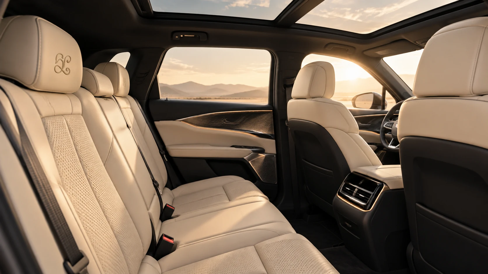Eco SUV cabin — AI-generated illustration